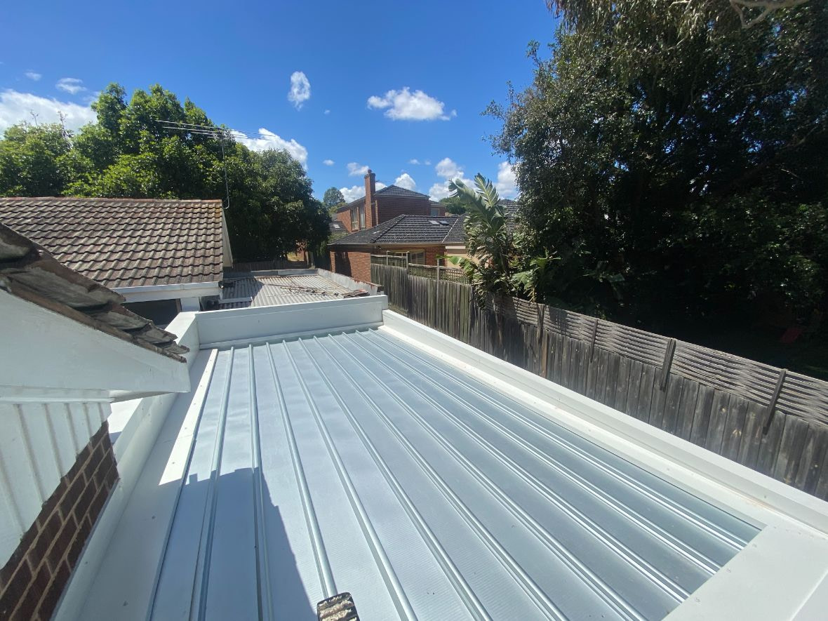 Garage roof replacement a shining example | Oates Roofing Maintenance